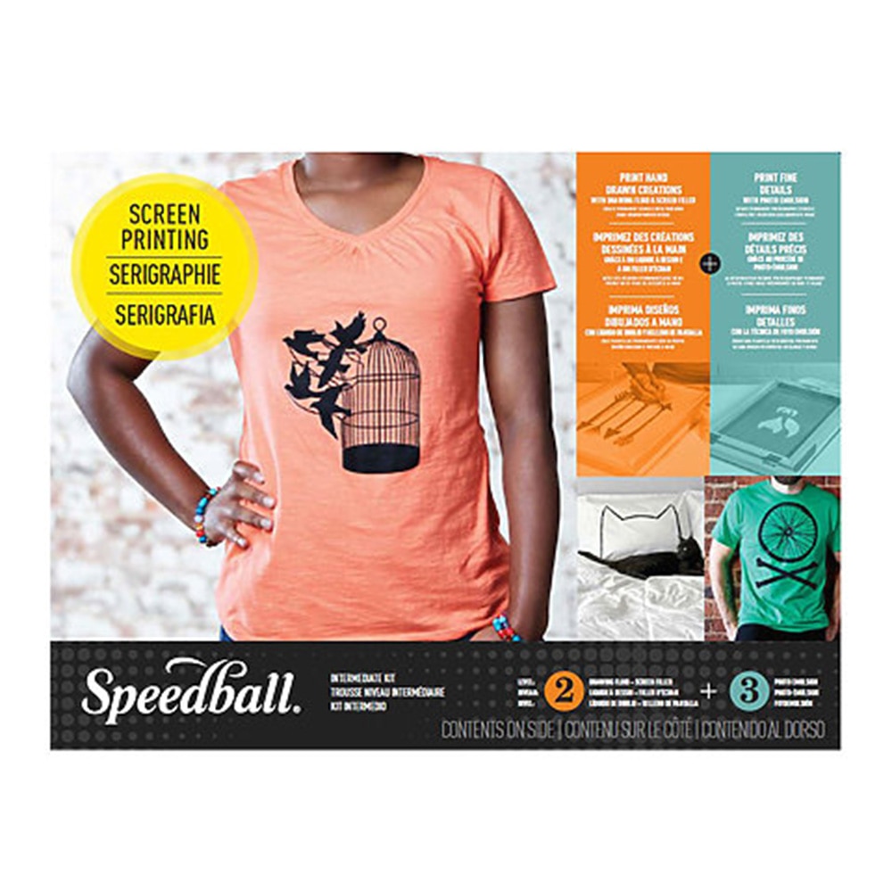 Speedball, Printmaking, Art & School, Fabric, Screen Printing, Kit, 1036